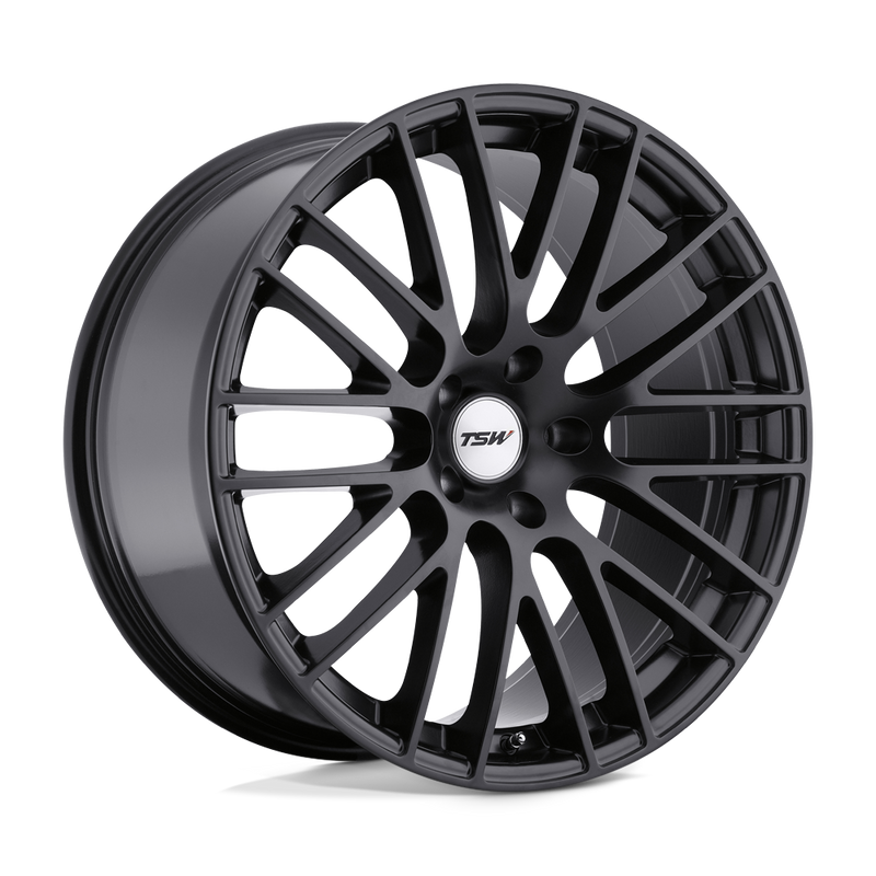 TSW Wheels - MAX - Black - Matte Black - 18" x 9.5", 53 Offset, 5x112 (Bolt Pattern), 72.1mm HUB