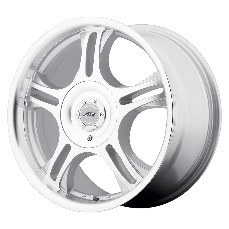 American Racing - AR95 ESTRELLA - Silver - Machined - 16" x 7", 40 Offset, 5x100/114.3 (Bolt Pattern), 72.6mm HUB