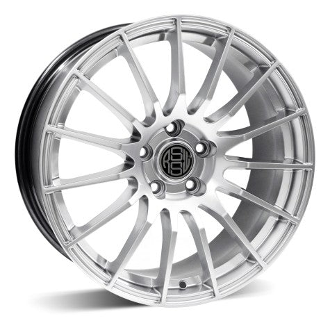 RSSW - Spirit - Silver - Hyper silver - 18" x 8", 38 Offset, 5x114.3 (Bolt Pattern), 67.1mm HUB