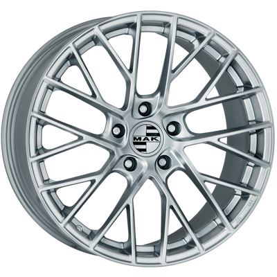 Mak Wheels - MONACO-D - Silver - SILVER - 20" x 10.5", 47 Offset, 5x130 (Bolt Pattern), 71.6mm HUB