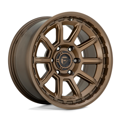Fuel - D690 TORQUE - Bronze - MATTE BRONZE - 17" x 9", 1 Offset, 5x127 (Bolt Pattern), 71.5mm HUB