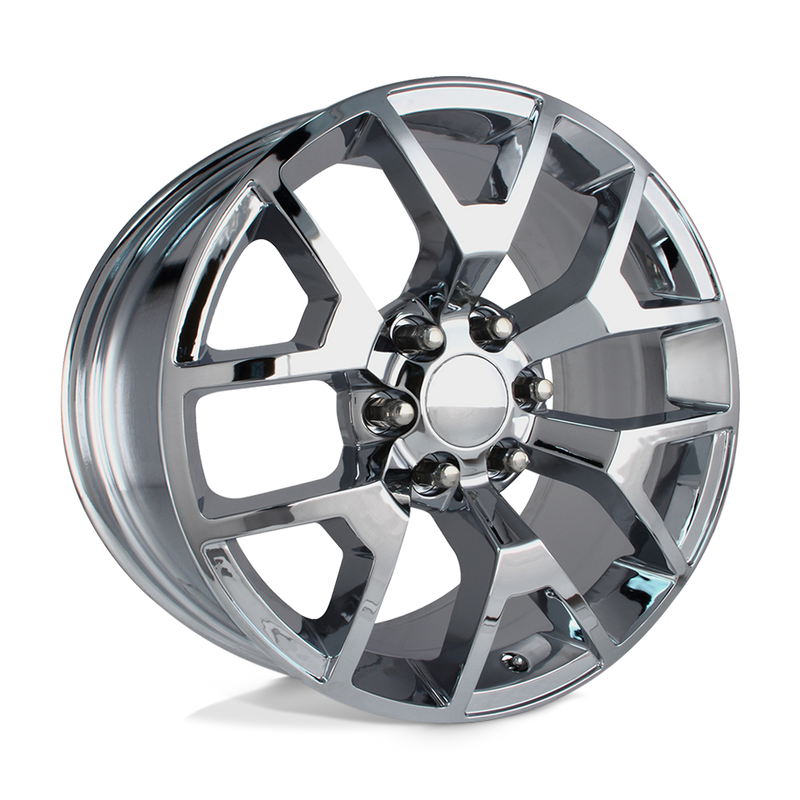 OE Creations - PR169 - Polished - POLISHED - 20" x 9", 27 Offset, 6x139.7 (Bolt Pattern), 78.1mm HUB