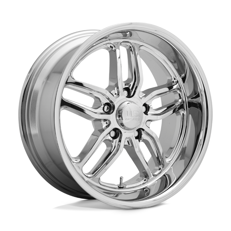 US Mag - U127 CTEN - Polished - CHROME PLATED - 18" x 9.5", 1 Offset, 5x120.65 (Bolt Pattern), 72.6mm HUB