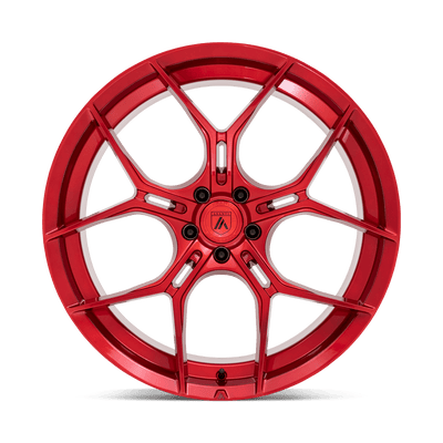 Asanti Black - ABL-37 MONARCH - CANDY RED - 20" x 9", 25 Offset, 5x112 (Bolt Pattern), 72.6mm HUB