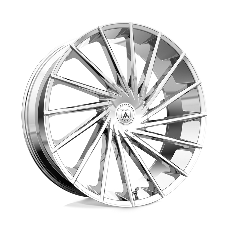 Asanti Black - ABL-18 MATAR - Chrome - CHROME - 28" x 10", 30 Offset, 6x135/139.7 (Bolt Pattern), 100.3mm HUB