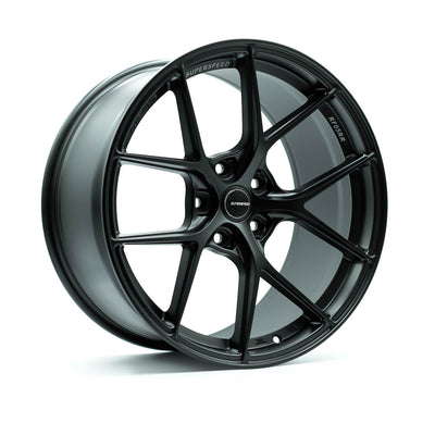 Superspeed - RF05RR - Black - Matt Black - 19" x 9.5", 40 Offset, 5x120 (Bolt Pattern), 73mm HUB