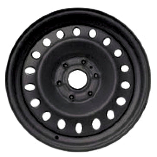 DTD - Steel - Black - Black - 18" x 7.5", 27 Offset, 6x139.7 (Bolt Pattern), 106.1mm HUB