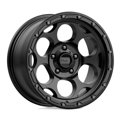 KMC Wheels - KM541 DIRTY HARRY - Black - TEXTURED BLACK - 18" x 8.5", 0 Offset, 6x135 (Bolt Pattern), 87.1mm HUB
