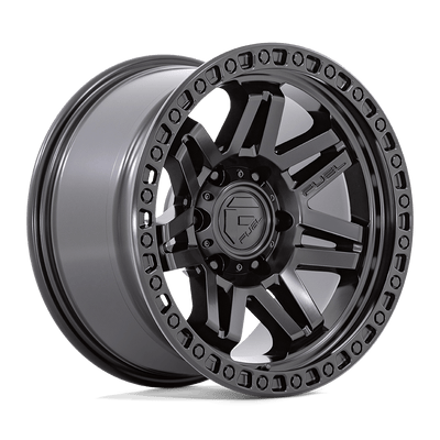 Fuel - D810 SYNDICATE - Black - BLACKOUT - 17" x 9", -12 Offset, 6x139.7 (Bolt Pattern), 106.1mm HUB