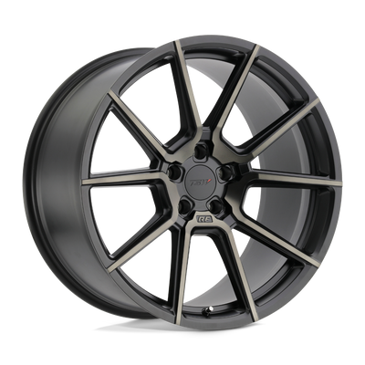 TSW Wheels - CHRONO - Black - Matte Black with Machine Face & Dark Tint - 20" x 10", 25 Offset, 5x114.3 (Bolt Pattern), 76.1mm HUB