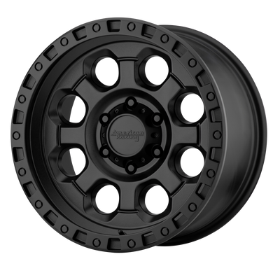 American Racing - AR201 - Black - CAST IRON BLACK - 16" x 8", 0 Offset, 5x114.3 (Bolt Pattern), 83.06mm HUB