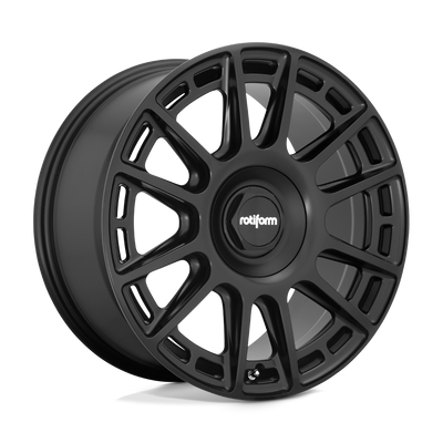 Rotiform - R159 OZR - Black - MATTE BLACK - 18" x 8.5", 45 Offset, 5x100/112 (Bolt Pattern), 66.6mm HUB