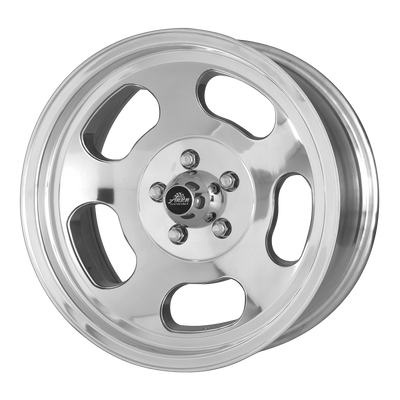 American Racing Vintage - VN69 ANSEN SPRINT - Silver - POLISHED - 15" x 8", 0 Offset, 5x127 (Bolt Pattern), 83.06mm HUB