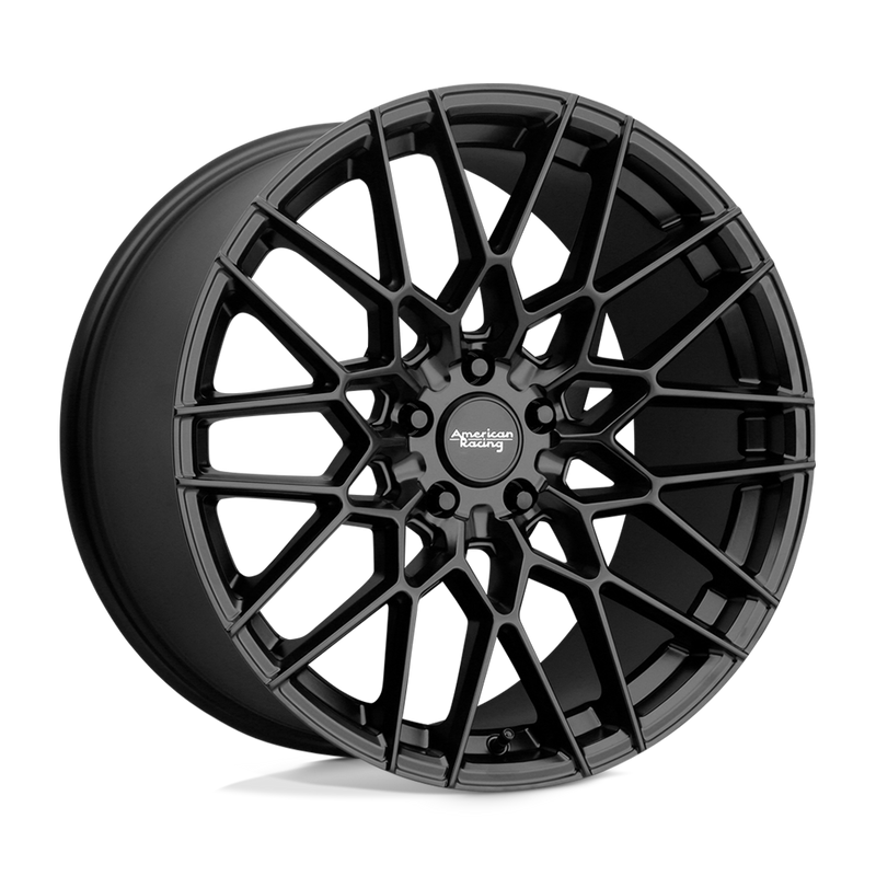 American Racing - AR927 BARRAGE - Black - SATIN BLACK - 19" x 9", 35 Offset, 5x114.3 (Bolt Pattern), 72.6mm HUB