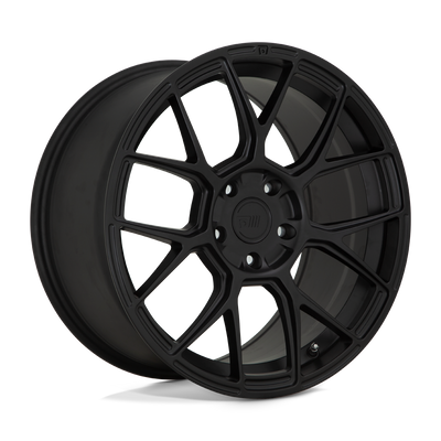 Motegi - MR147 CM7 - Black - SATIN BLACK - 18" x 8.5", 35 Offset, 5x114.3 (Bolt Pattern), 72.6mm HUB