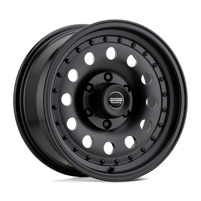 American Racing - AR62 OUTLAW II - Black - SATIN BLACK - 16" x 8", 0 Offset, 5x114.3 (Bolt Pattern), 83.1mm HUB