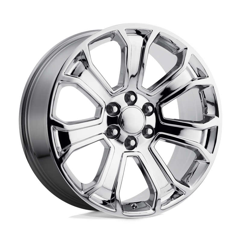 OE Creations - PR166 - Chrome - CHROME - 20" x 9", 24 Offset, 6x139.7 (Bolt Pattern), 78.1mm HUB