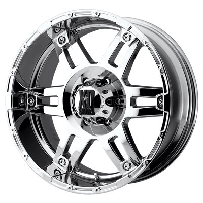 XD Series - XD797 SPY - Chrome - Chrome - 17" x 8", 18 Offset, 8x180 (Bolt Pattern), 124.2mm HUB