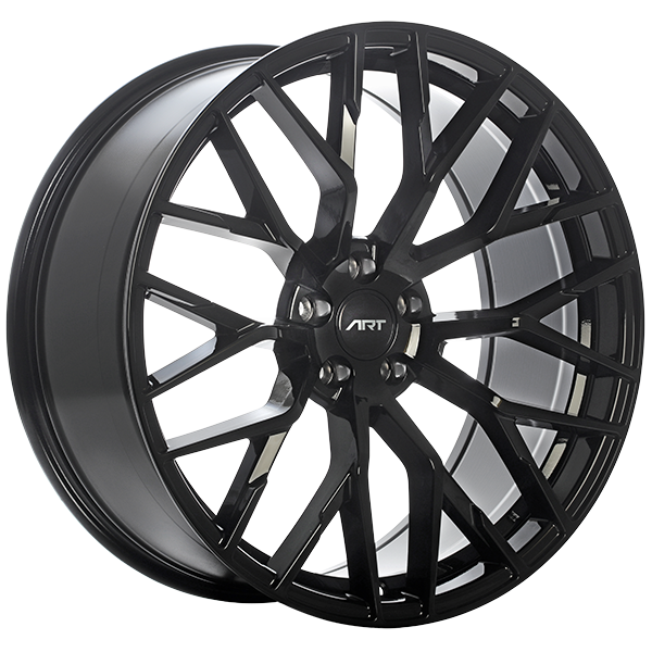 ART - Replica 203 - Black - Gloss Black - 20" x 9", 30 Offset, 5x112 (Bolt Pattern), 66.5mm HUB