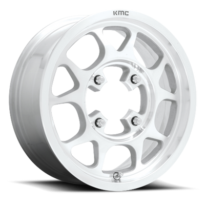 KMC Powersports - KS437 TORO FORGED BEADLOCK - Silver - RAW MACHINED FORGED - 15" x 6", 38 Offset, 5x114.3 (Bolt Pattern), 72.6mm HUB