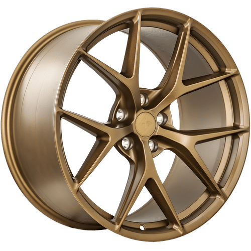 Sentali - Street SS3 - Bronze - Matte Bronze - 19" x 9.5", 38 Offset, 5x114.3 (Bolt pattern), 73.1mm HUB