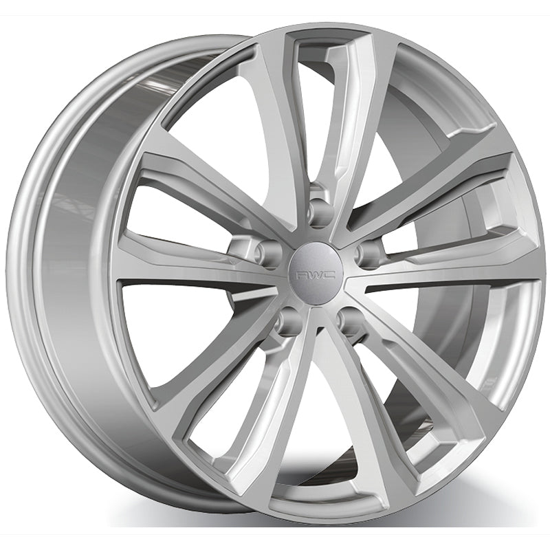 RWC - BM427 - Silver - SILVER - 19" x 8.5", 28 Offset, 5x112 (Bolt Pattern), 66.7mm HUB