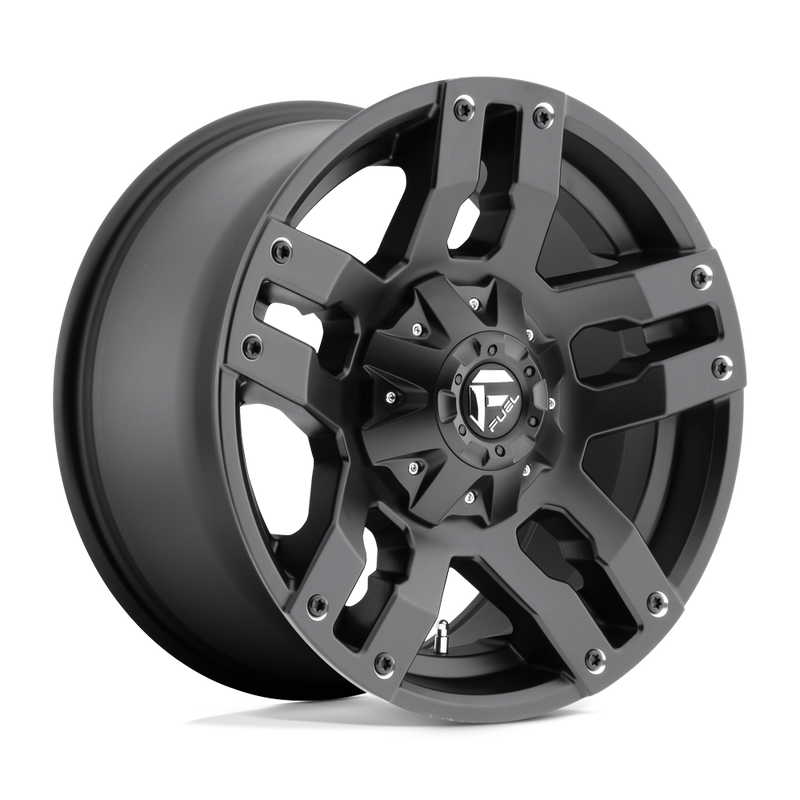 Fuel - D515 PUMP - Black - MATTE BLACK - 20" x 9", 1 Offset, 5x114.3/127 (Bolt Pattern), 78.1mm HUB