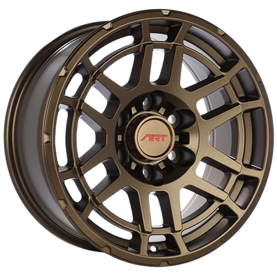 ART - Replica 283 - Bronze - Satin Bronze - 17" x 8", 5 Offset, 6x139.7 (Bolt Pattern), 106.1mm HUB