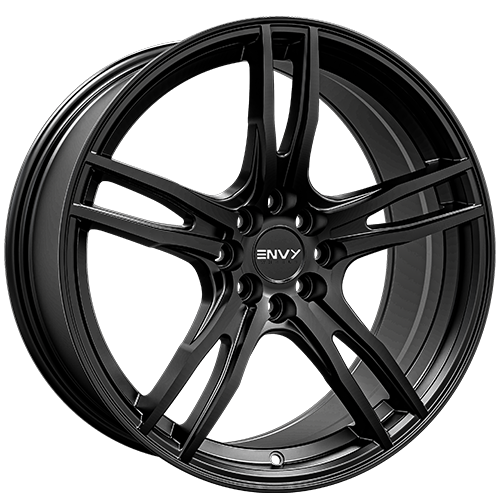 Envy Wheels - 546SB EV-5 - Black - Satin Black - 16" x 6.5", 35 Offset, 4x100/108 (Bolt Pattern), 67.1mm HUB