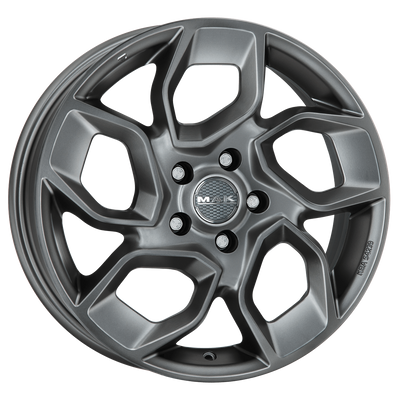 Mak Wheels - EXPRESS - Gunmetal - M-TITAN DARK - 18" x 7.5", 58 Offset, 5x118 (Bolt Pattern), 71.1mm HUB