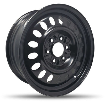 DTD - Steel - Take-Off - Black - Black - 17" x 7", 51 Offset, 6x127 (Bolt Pattern), 78.1mm HUB