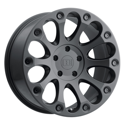 Level 8 - IMPACT - Black - Matte Black - 20" x 9", 9 Offset, 6x120 (Bolt Pattern), 67.1mm HUB