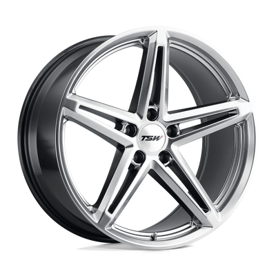 TSW Wheels - MOLTENO - Silver - Hyper Silver - 18" x 8.5", 35 Offset, 5x120 (Bolt Pattern), 76.1mm HUB