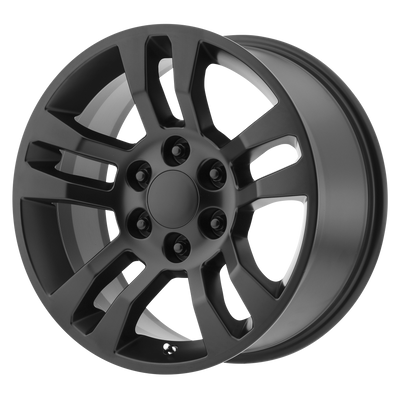 OE Creations - PR175 - Black - SATIN BLACK - 18" x 8", 24 Offset, 6x139.7 (Bolt Pattern), 78.1mm HUB