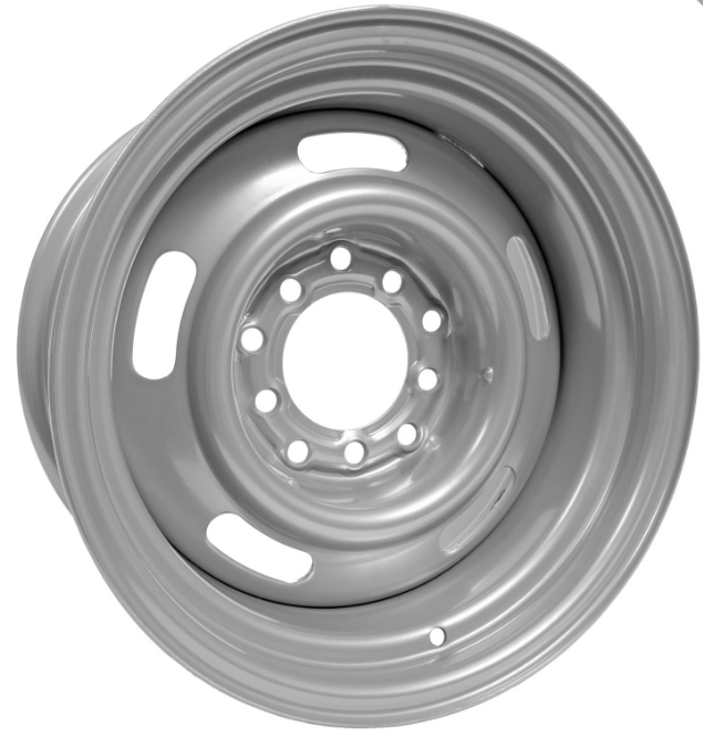 Ceco - Rally - Grey - Grey - 15" x 6", 6 Offset, 5x127/139.7 (Bolt Pattern), 94.2mm HUB