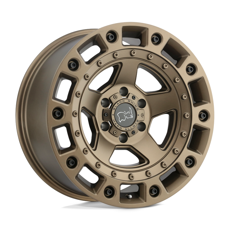 Black Rhino - CINCO - Bronze - Bronze with Black Bolts - 18" x 9.5", 12 Offset, 6x135 (Bolt Pattern), 87.1mm HUB
