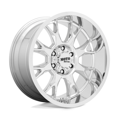 Moto Metal - MO806 - Chrome - CHROME - 20" x 10", -18 Offset, 5x127 (Bolt Pattern), 71.5mm HUB