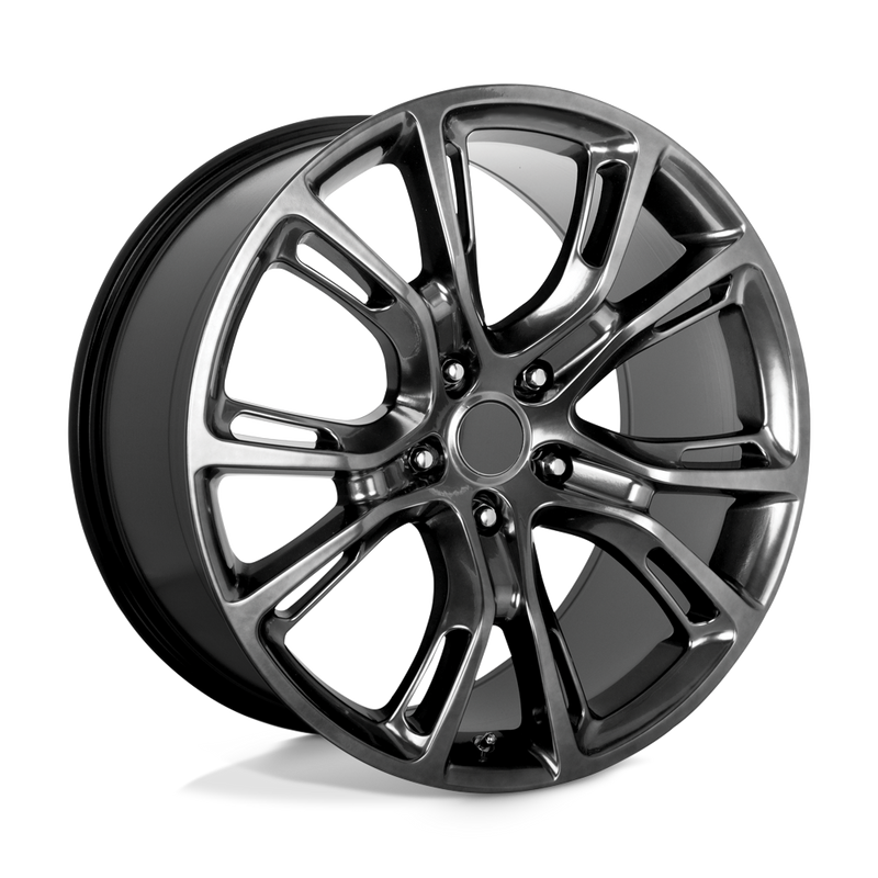 OE Creations - PR137 - Gunmetal - SILVER GRAY - 18" x 8", 34 Offset, 5x127 (Bolt Pattern), 71.5mm HUB