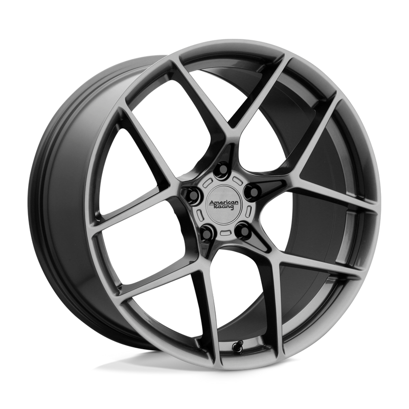 American Racing - AR924 CROSSFIRE - Gunmetal - GRAPHITE - 20" x 9", 20 Offset, 5x115 (Bolt Pattern), 72.6mm HUB