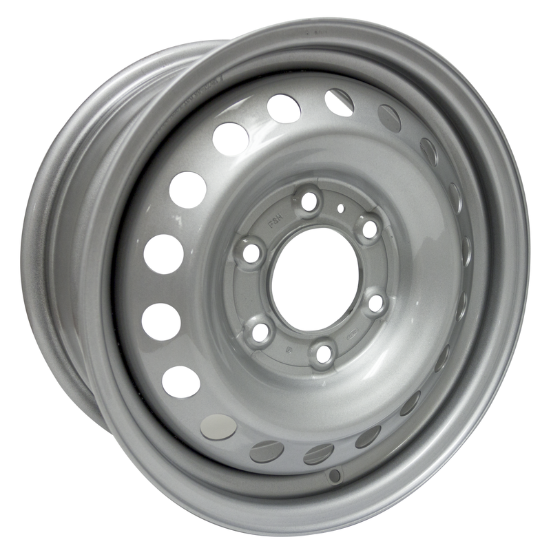 RTX Wheels - Steel Wheel - Grey - Grey - 17" x 7.5", 55 Offset, 6x139.7 (Bolt Pattern), 93.1mm HUB