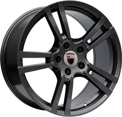 Euro Design - EP-3 - Black - Matte Black - 20" x 9.5", 45 Offset, 5x130 (Bolt pattern), 71.60mm HUB