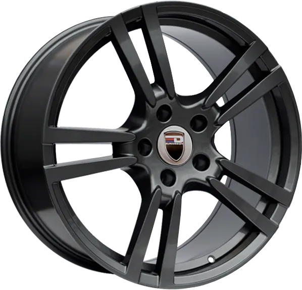 Euro Design - EP-3 - Black - Matte Black - 20" x 9.5", 45 Offset, 5x130 (Bolt pattern), 71.60mm HUB