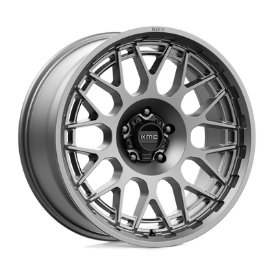 KMC Wheels - KM722 TECHNIC - Gunmetal - ANTHRACITE - 20" x 9", 18 Offset, 5x150 (Bolt Pattern), 110.1mm HUB