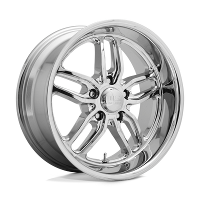US Mag - U127 CTEN - Polished - CHROME PLATED - 20" x 8.5", 7 Offset, 5x127 (Bolt Pattern), 78.1mm HUB