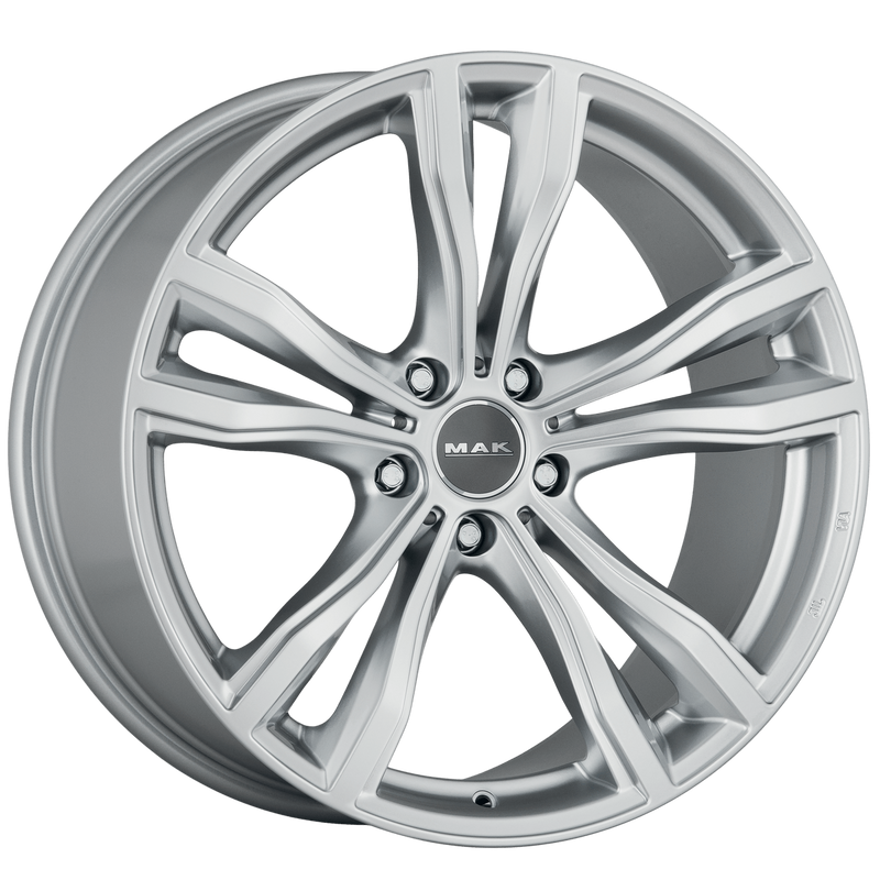 Mak Wheels - X-MODE - Silver - SILVER - 19" x 9", 32 Offset, 5x112 (Bolt Pattern), 66.6mm HUB