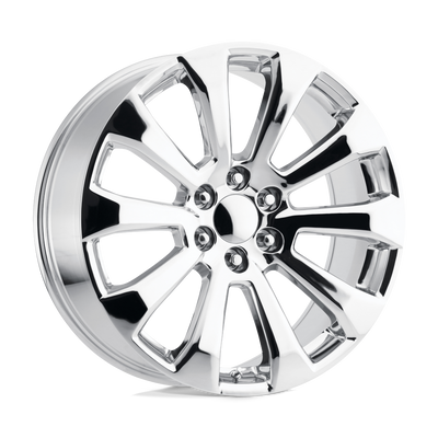 OE Creations - PR204 - Chrome - CHROME - 22" x 9", 28 Offset, 6x139.7 (Bolt Pattern), 78.1mm HUB