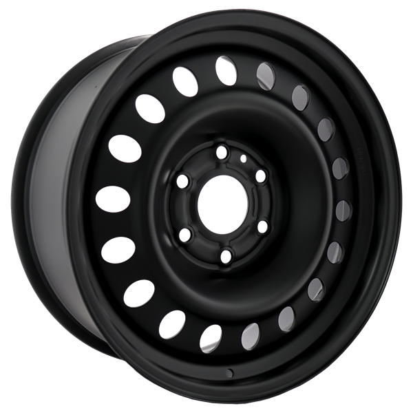 Envy Wheels - NX4 STEEL WHEEL - Black - FLAT BLACK - 18" x 8", 25 Offset, 6x139.7 (Bolt Pattern), 106.1mm HUB