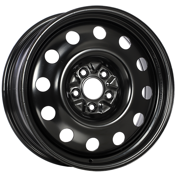 RNB - STEEL WHEEL - Black - Black E-Coating - 18" x 7.5", 40 Offset, 5x114.3 (Bolt Pattern), 64.1mm HUB