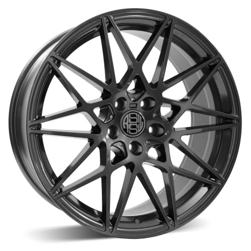 RSSW - Super Tourer - Gunmetal - Graphite - 16" x 6.5", 40 Offset, 5x114.3 (Bolt Pattern), 67.1mm HUB
