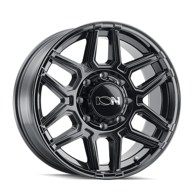 Ion Alloy - 146 - Black - GLOSS BLACK - 20" x 9", 0 Offset, 6x139.7 (Bolt Pattern), 106mm HUB